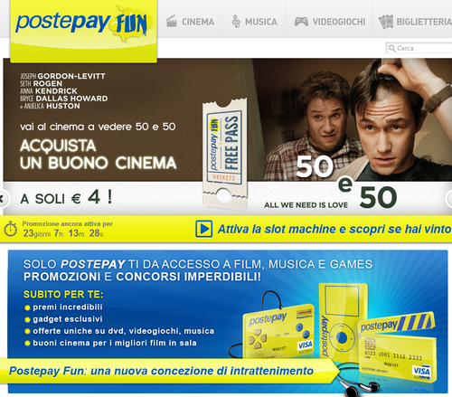 Massimo Sarmi: Poste Italiane lancia Postepay Fun, il nuovo portale dedicato all’intrattenimento